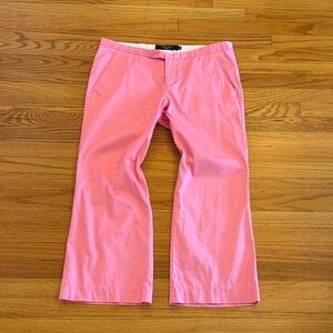 Chic Pink Cropped Pants for Women